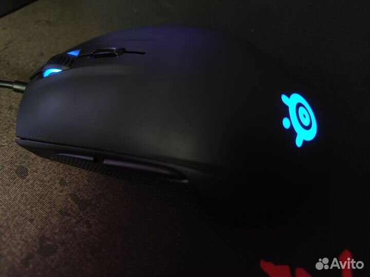 Мышь игровая проводная SteelSeries Rival 100