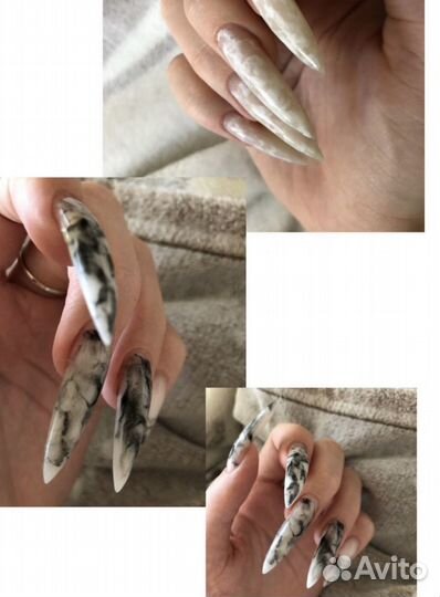 Наращивание ногтей на дому