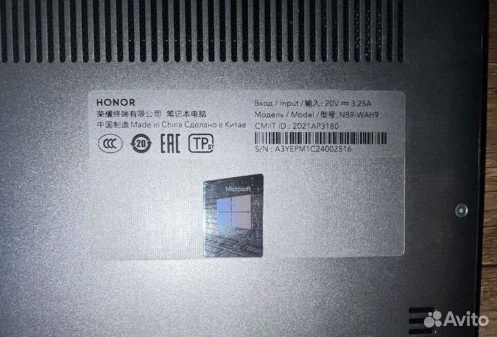 Honor magicbook 14 на i5 512gb 8gb