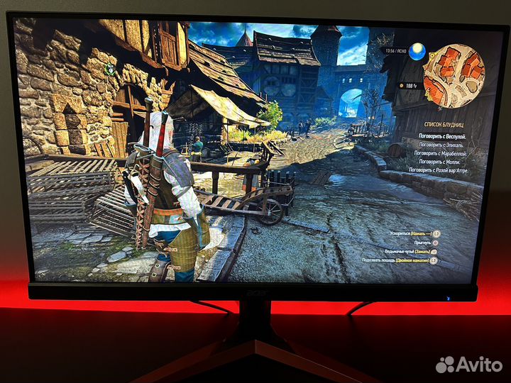 Игровой монитор Acer KG251Q 144Гц