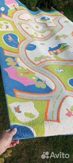 Ковер детский с дорогами