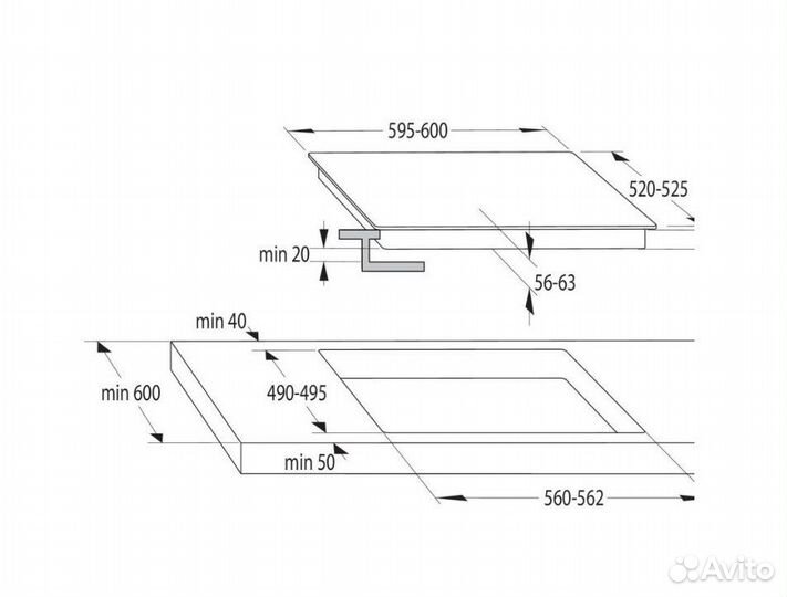 Индукционная панель Gorenje it643bsc7 новая