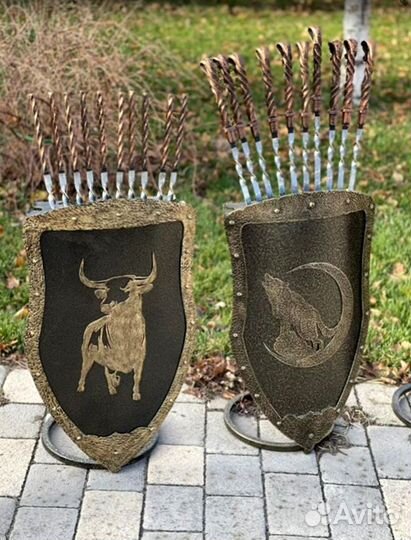 Щит Подставка под шампуры