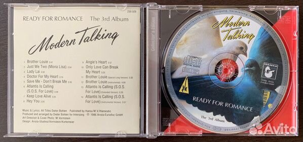 CD Modern Talking - Ready for Romance