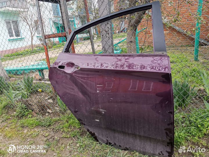 Дверь задняя правая hyundai Solaris б/у