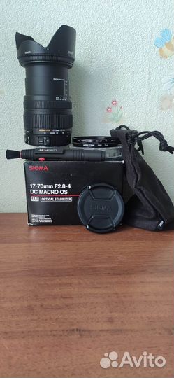 Объектив Sigma 17-70mm f2.8-4 DC Macro HSM