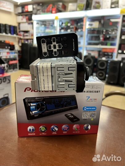 Магнитола с блютуз, Pioneer модель X5803