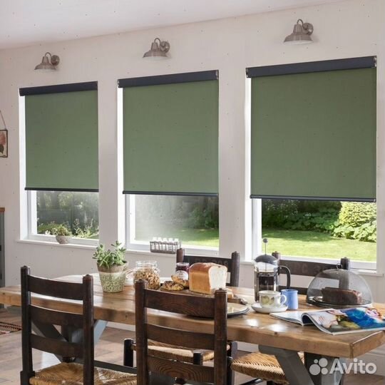 Рулонные шторы Блэкаут на заказ 