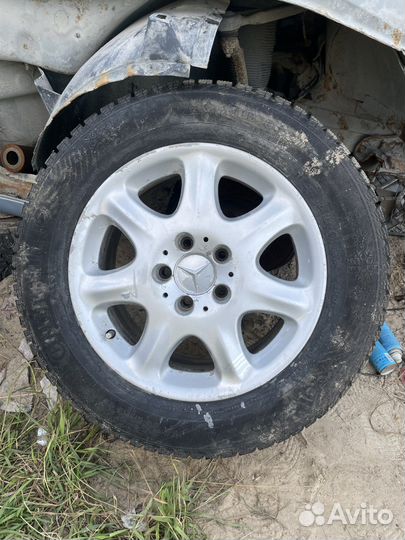 Диски с резиной на mercedes r16