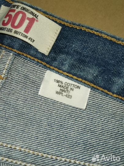 Джинсы Levis 501 35 32 Гаити