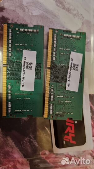 Оперативная память для ноутбука ddr4 8gb