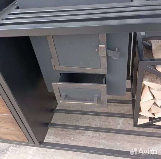 Мангальный комплекс лофт