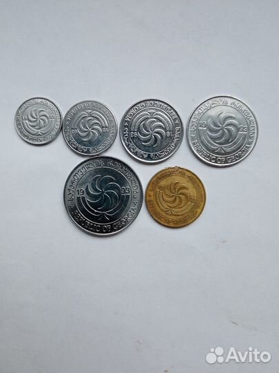 Наборы иностранных монет Грузия