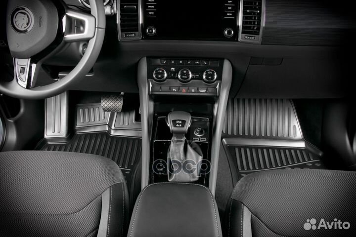 Коврики 3D в салон полиуретан (повышенная износ