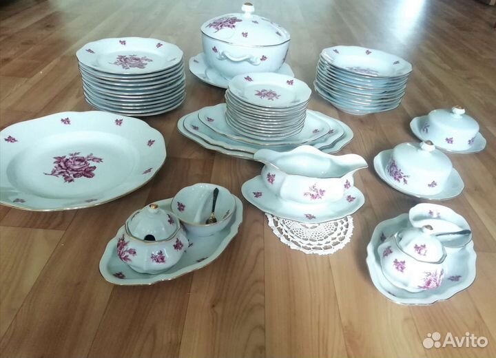 Набор столовой посуды Чехословакия Bogemia