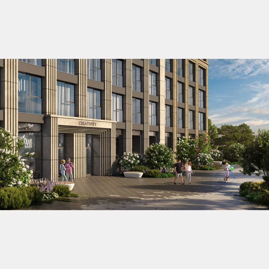 2-к. квартира, 83,5 м², 22/54 эт.