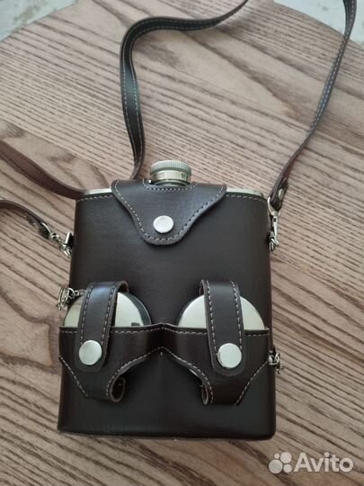 Фляга со стаканчиками стопками новая