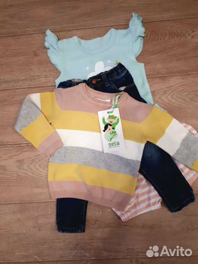 Вещи пакетом на девочку 86