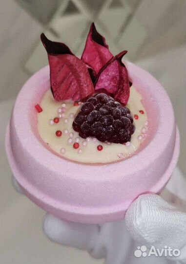 Бомбочка для ванны ручной работы