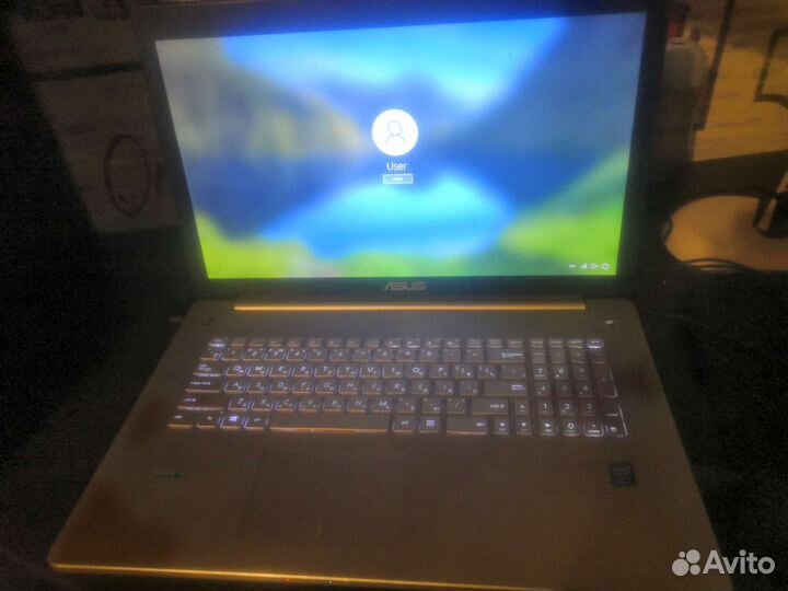 Игровой ноутбук asus