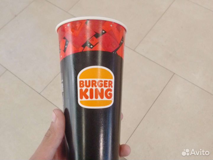 Стакан из бургер кинга