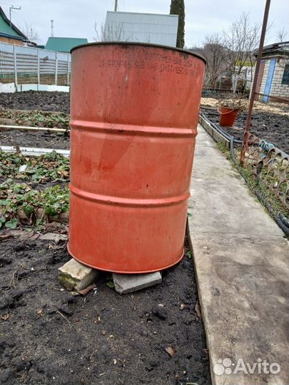 Бочка металлическая 200л