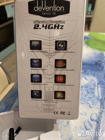 Пульт для квакдокоптера Devo7e