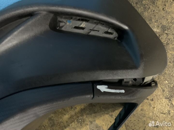 Юбка заднего бампера geely coolray