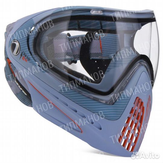 Маска для пейнтбола Dye i4 Bomber Steel, новая