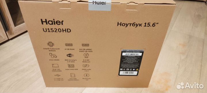 Ноутбук Haier u1520hd