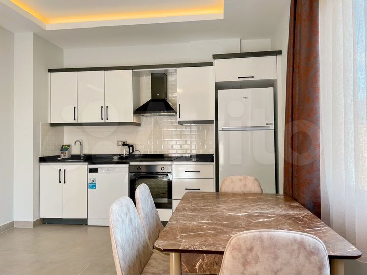 2-к. квартира, 55 м² (Турция)