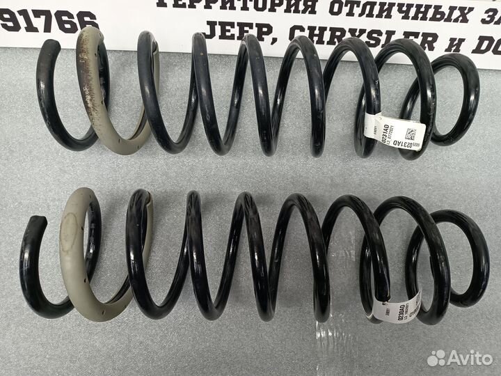 Передние пружины катушки Jeep Wrangler Rubicon