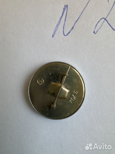 Значок ленин