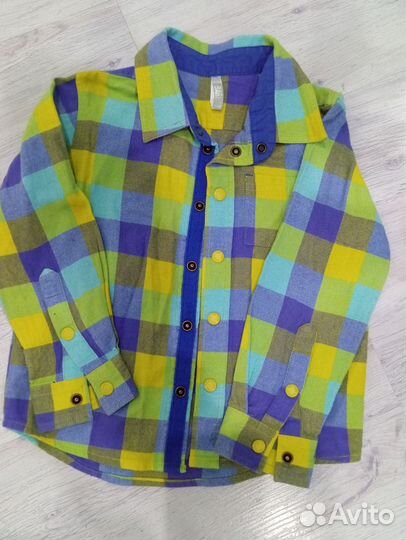 Рубашка для мальчика 110