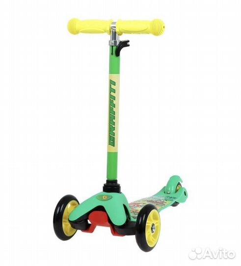 Самокат детский трехколесный graffiti В лесу