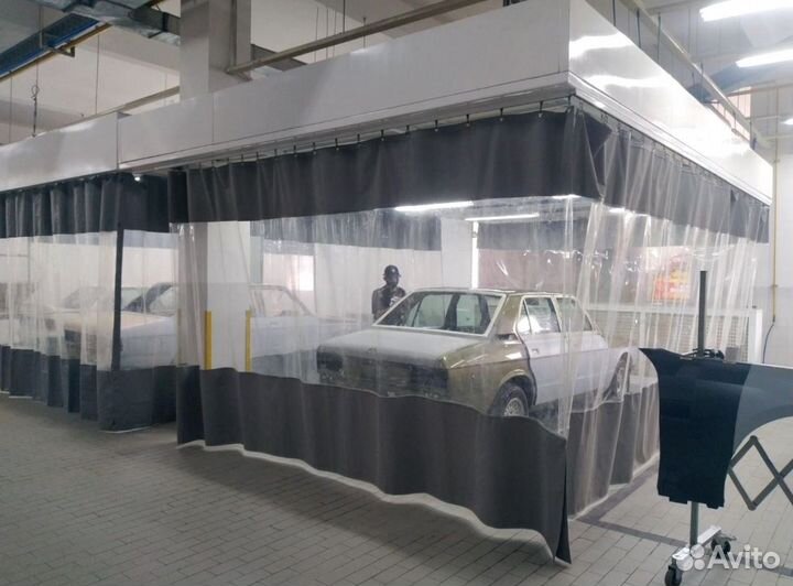 Шторы пвх для автомоек Перегородки пвх в цех