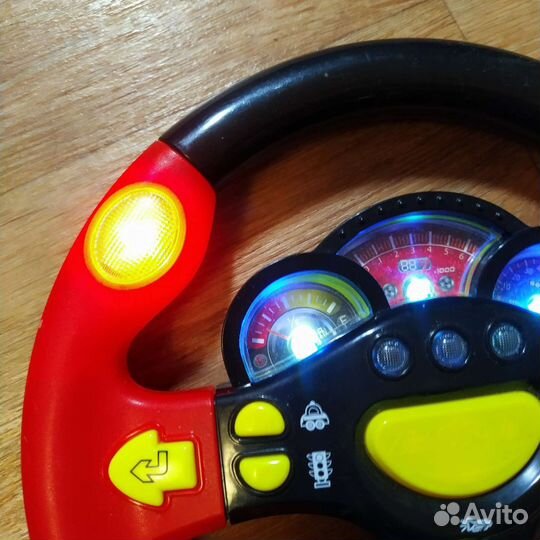 Руль музыкальный игровой