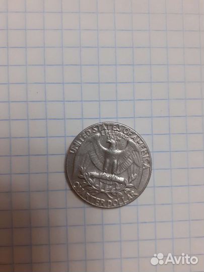 25 центов 1974г