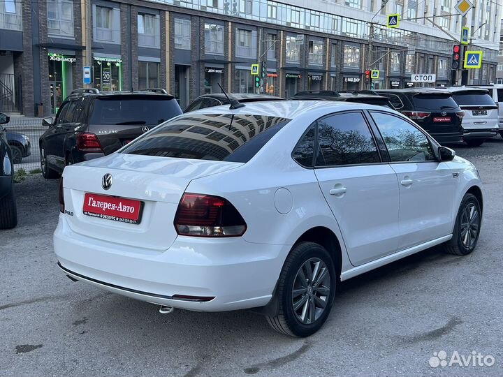 Volkswagen Polo 1.6 AT, 2019, 77 495 км