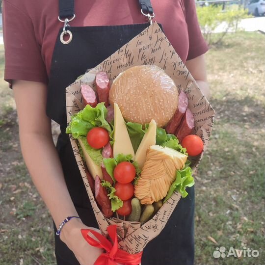 Мясные букеты для мужчин