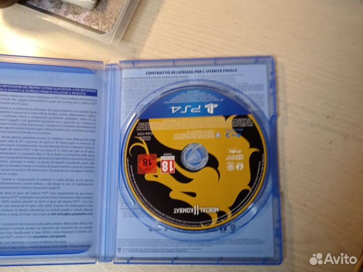 Мортал комбат 11 ps4 диск