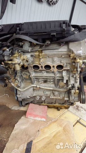 Мазда демио DY5W двигатель ZY1.5л в сборе