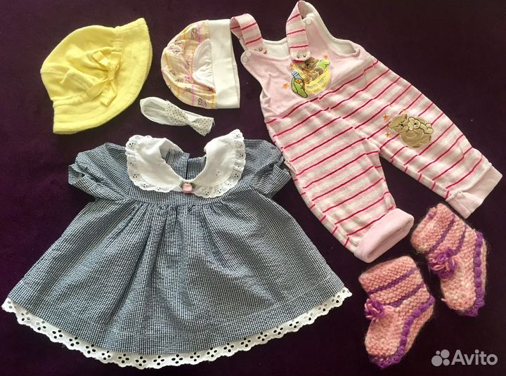 Вещи до года