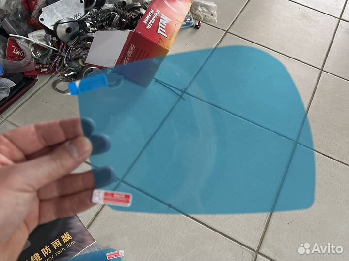 Водооталкивающая пленка на зеркала Веста,Приора 2