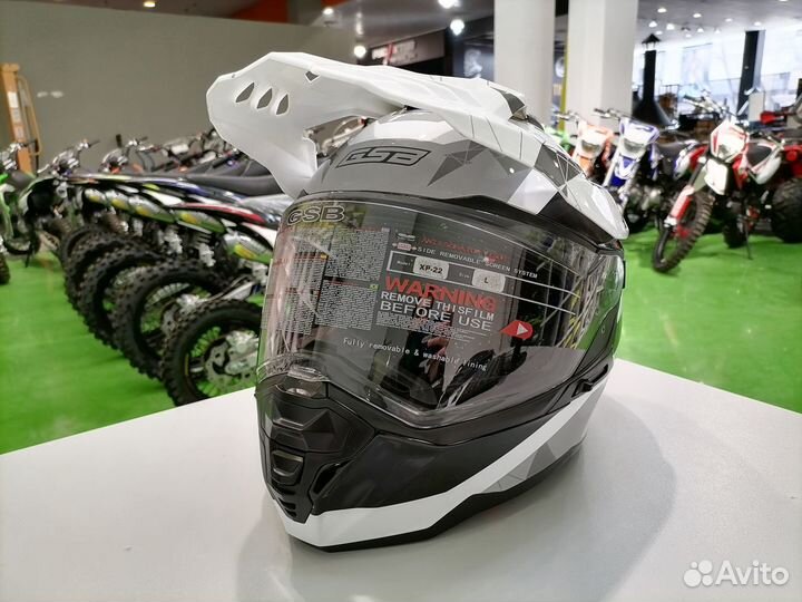 Кроссовый Шлем GSB XP-22