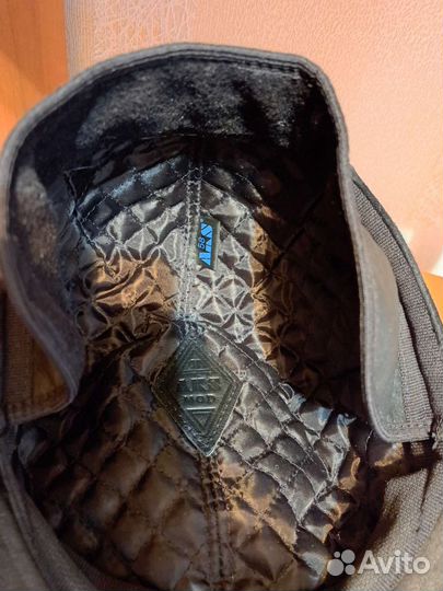 Мужская кепка,натуральная замша