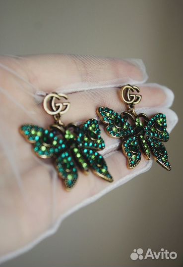 Сepьгu в стиле Gucci