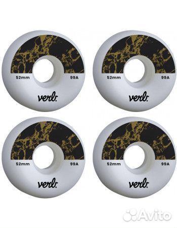 Колеса для скейта Verb Marble Dip 4-Pack 52mm, Blk