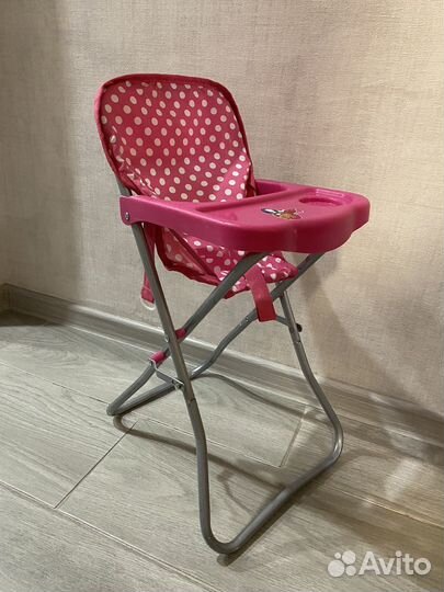 Кукольный стульчик для кормления