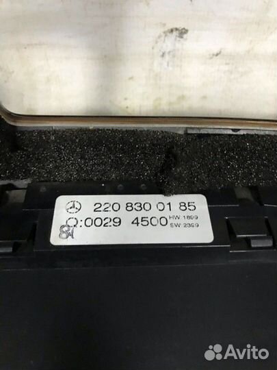 Блок управления климатом Mercedes W220